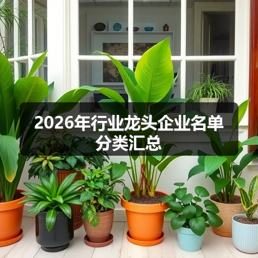 2026年行业龙头企业名单分类汇总