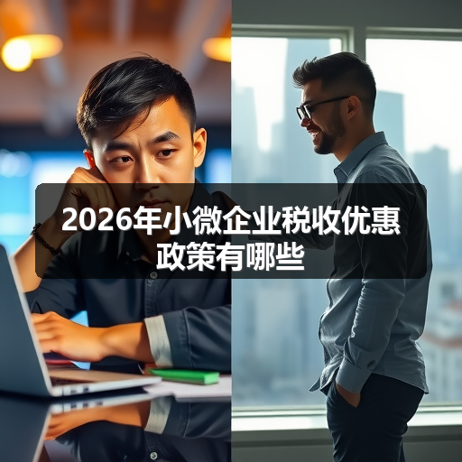 2026年小微企业税收优惠政策有哪些