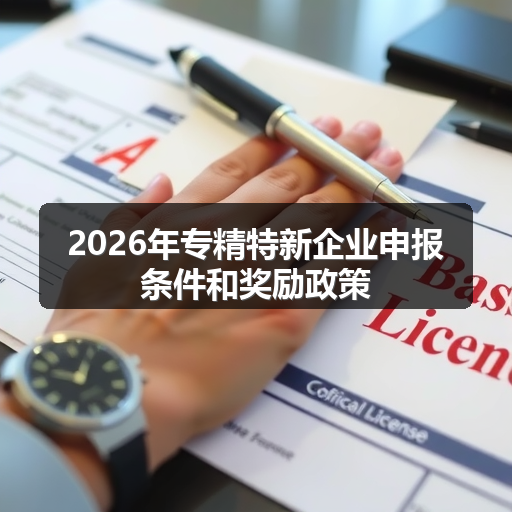 2026年专精特新企业申报条件和奖励政策