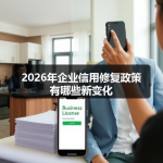 2026年企业信用修复政策有哪些新变化