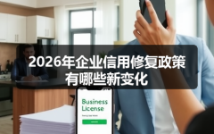 2026年企业信用修复政策有哪些新变化