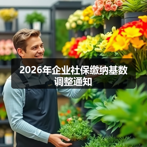 2026年企业社保缴纳基数调整通知 正文配图