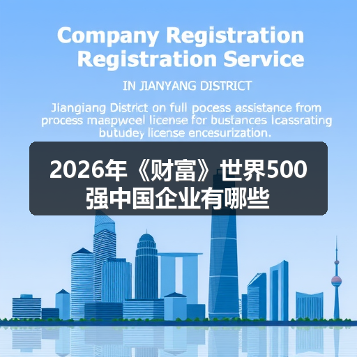 2026年《财富》世界500强中国企业有哪些 正文配图