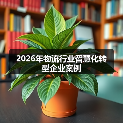 2026年物流行业智慧化转型企业案例 正文配图
