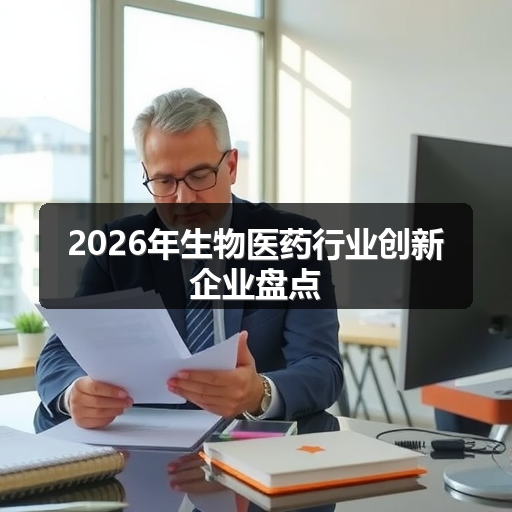 2026年生物医药行业创新企业盘点 正文配图