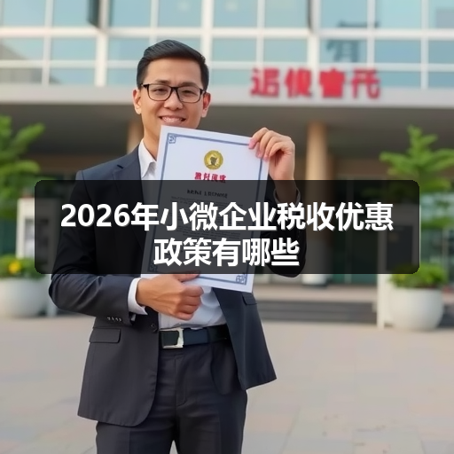 2026年小微企业税收优惠政策有哪些 正文配图