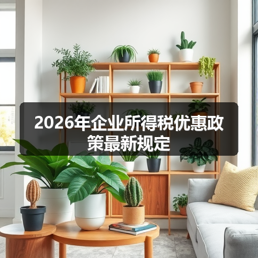 2026年企业所得税优惠政策最新规定 正文配图
